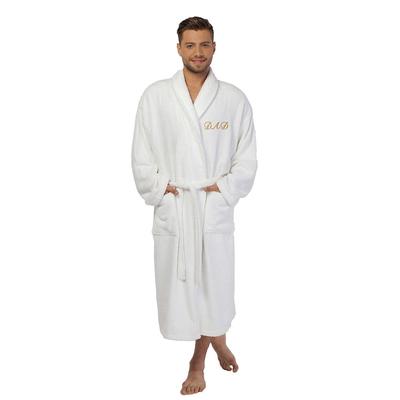 Authentic Hotel and Spa 'Dad' Monogrammed Terry Cloth Turkish Cotton Bath Robe