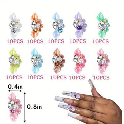 TEMU 3d , 50pcs For , 3d , Art Decorations Accessories (10 )