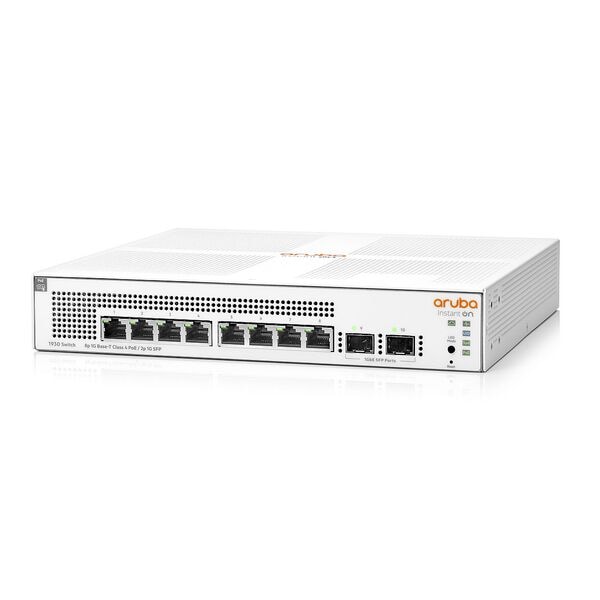 Hewlett Packard Enterprise Netzwerk Switch »InstantOn 1930« 8G Class 4 PoE 2SFP 124 W lüfterlos Image