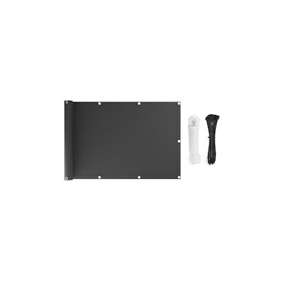 KS Handel 24 Premium Balkonsichtschutz Überlänge Sonnenschutz Balkonverkleidung (80x600 cm Weiss) Image