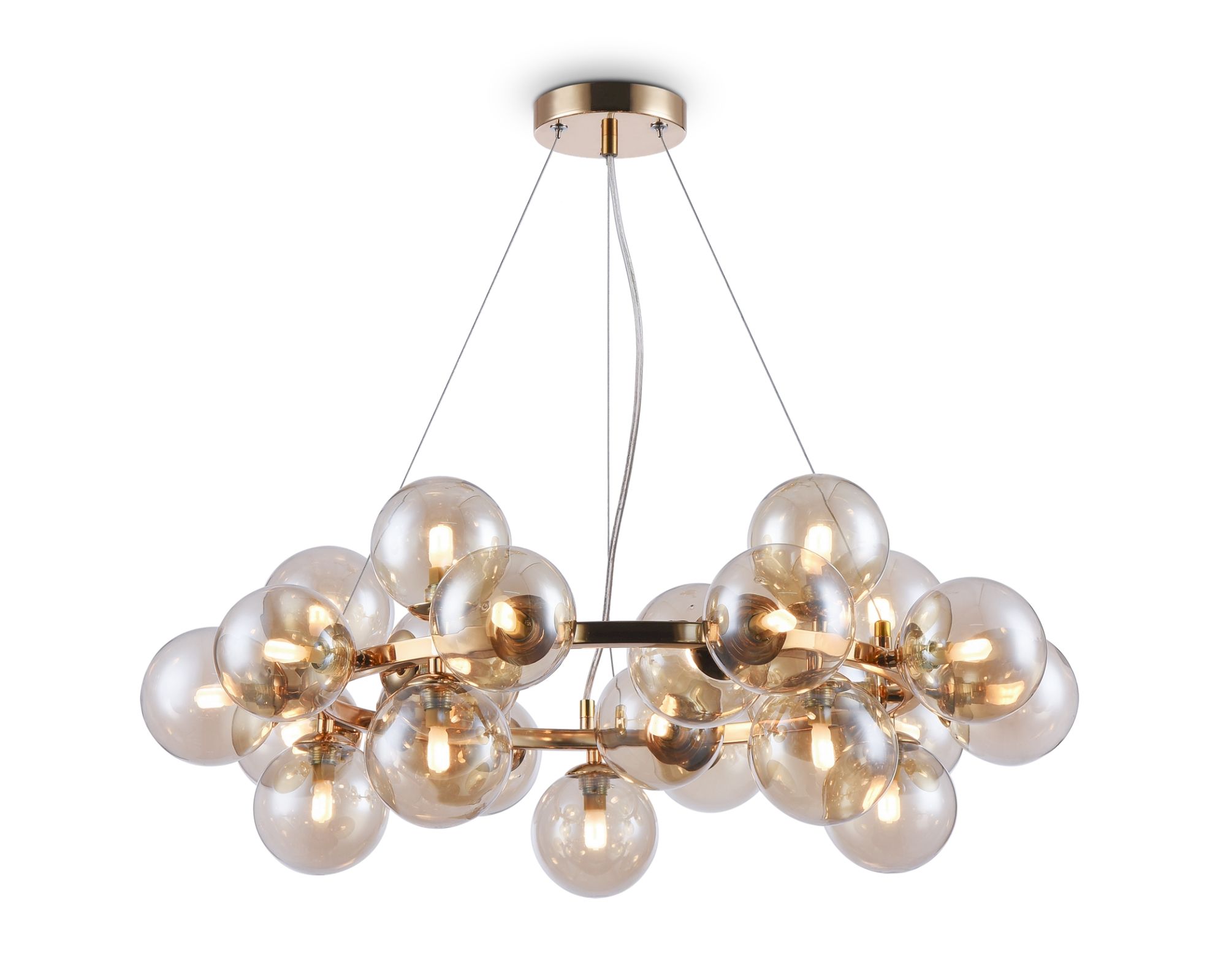 Maytoni »Dallas« Pendelleuchte gold 135,4xØ69 cm Image
