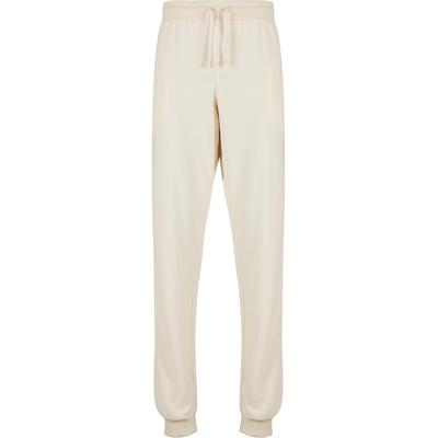 Stoffhose URBAN CLASSICS "Urban Classics Light Terry Basic Sweatpants", Damen, Gr. 5XL, US-Größen, beige (sandweiß), 95% Baumwolle, 5% Elasthan, unifarben, loose fit, Hosen Image