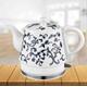 LNJZMDSS Ceramic Electric Kettle Electric Ceramic Cordless Blue And White Porcelain Kettle Quickly Boils Water for Tea, Coffee, Soup And Oatmeal,001