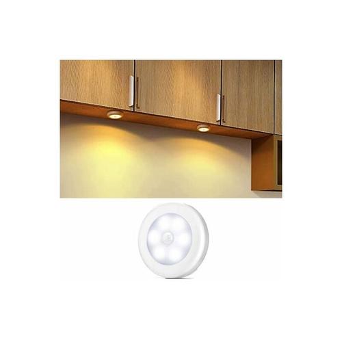 LED-Nachtlicht, Schrankleuchten, Körpersensorlicht, verwendet für Flure/Schränke/Nachttisch, Weiß,