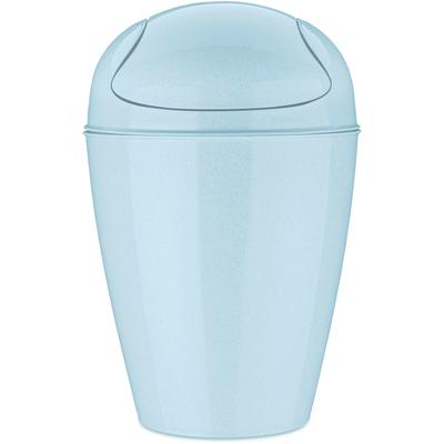 Mülleimer KOZIOL "DEL M", blau (recycled blau), B:29cm H:45cm T:29cm, Kunststoff, Mülleimer, melaminfrei, 12 Liter Image
