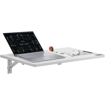 VEVOR Wandklapptisch, 60 x 40 cm, Klapptisch, schwebender Schreibtisch mit Eisenhalterung, Image