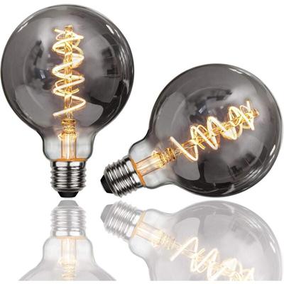Edison-Glühbirne, 2 Stück, E27, G95, 4 w, LED-Glühbirne, Vintage, dekorative Lampe, Image