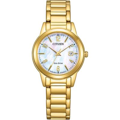 Citizen Gold Damen Armbanduhr FE1242-78D