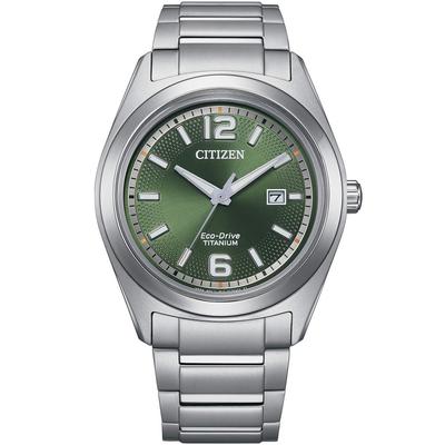 Citizen Herren Silberne Uhr AW1641-81X Image