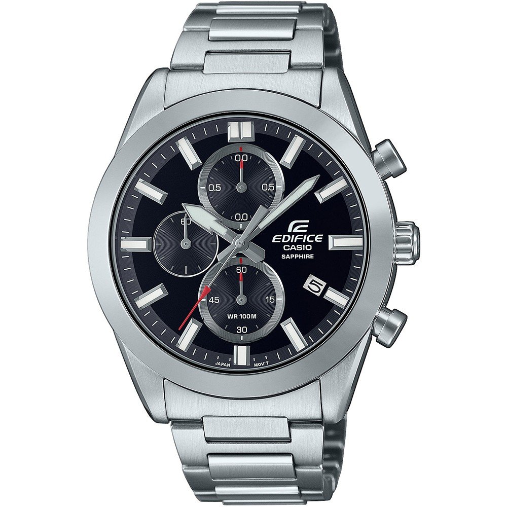 Casio Edifice Herren Silberne Uhr EFB-710D-1AVUEF Image