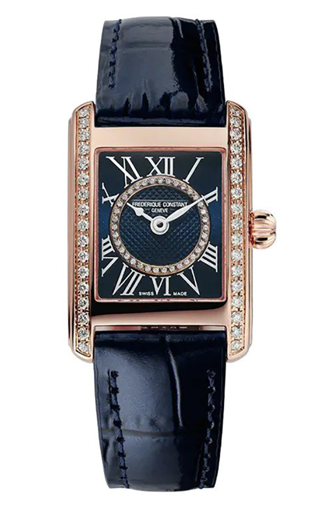 Frédérique Constant Carrée Blau Damen Armbanduhr FC-200NMCDCD14 Image
