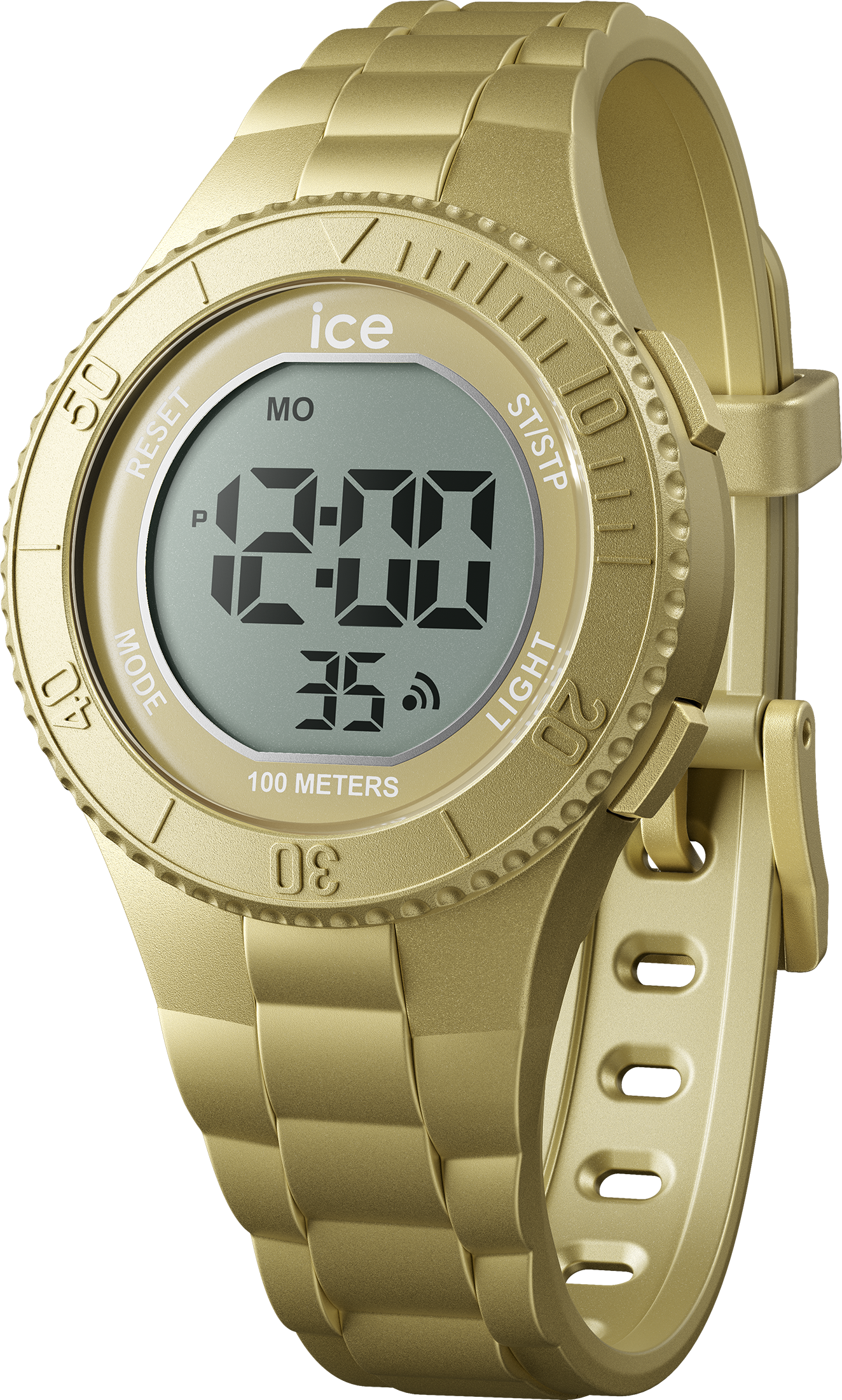 Ice Watch Ice Digit - Gold Metallic Gold Kind Armbanduhr 021277 - Image