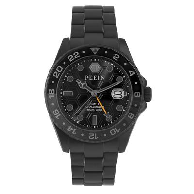 Philipp Plein Gmt-i Challenger Schwarz Herren Armbanduhr PWYBA0923