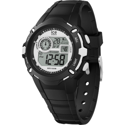Ice Watch Ice Digit Explorer - Schwarz Weiß Kinder Schwarz Uhr 023265 Image