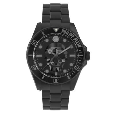 Philipp Plein The $kull Diver Schwarz Herren Armbanduhr PWOAA0922