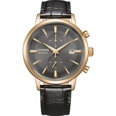 Citizen Schwarz Herren Armbanduhr CA7067-11H