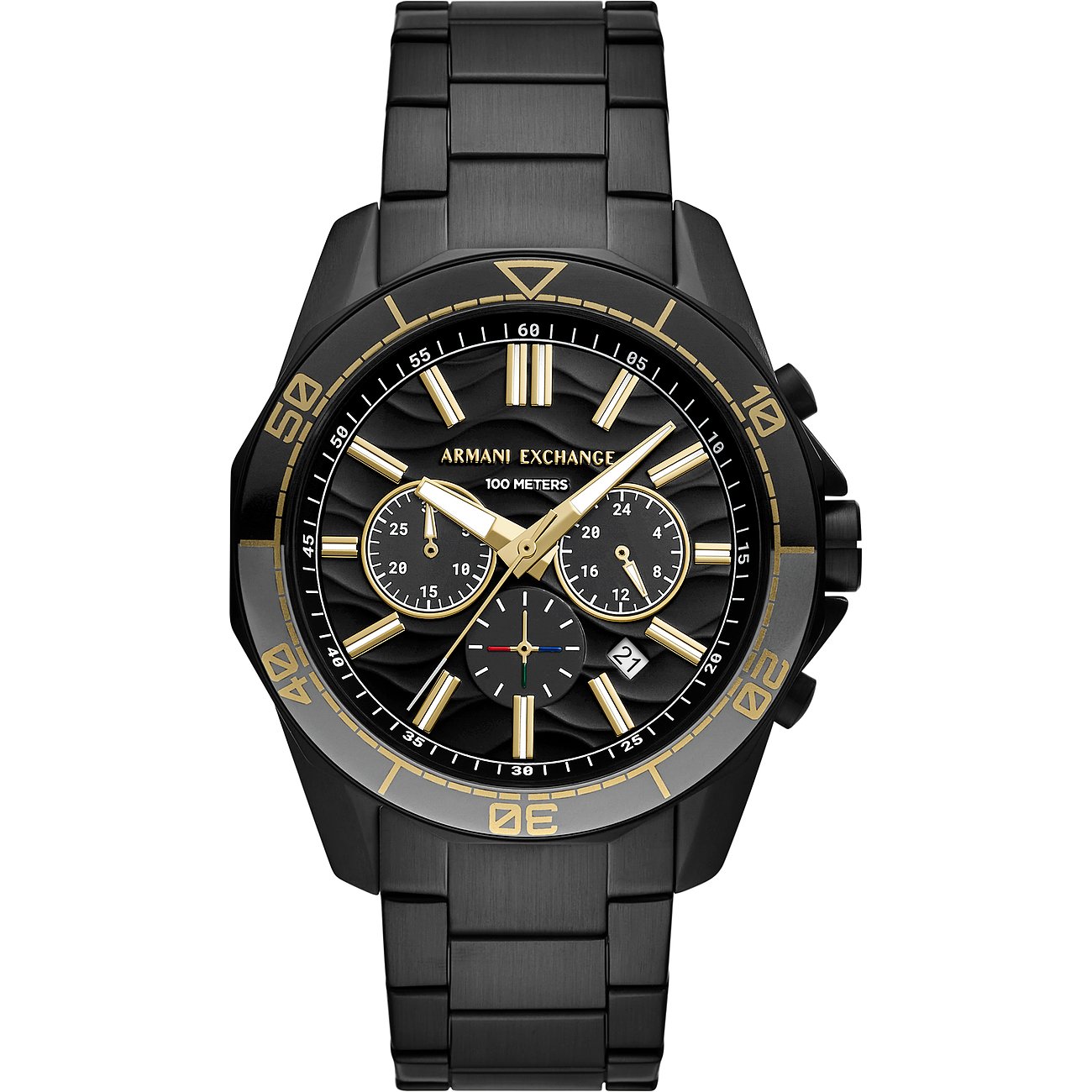 Armani Exchange Spencer Herren Schwarz Uhr AX1963 Image