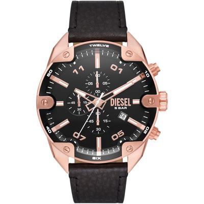 Diesel Spiked Schwarz Herren Armbanduhr DZ4607 Image