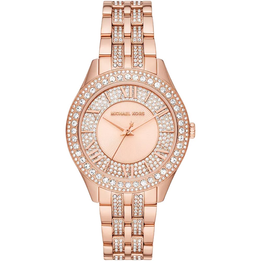 Michael Kors MK4710 Harlowe Rose Gold-Ton Damenuhr