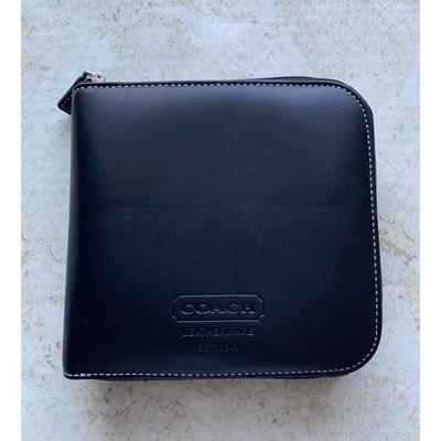 Coach Accessories | Coach Leather Cd Case Holder | Color: Black | Size: Os