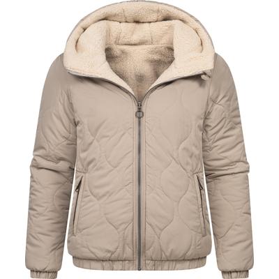 Wendejacke RAGWEAR "Qaria", Damen, Gr. M (38), weiß (bone), Obermaterial: 70% Polyester, 30% Nylon, Innenfutter: 100% Polyester, Wattierung: 100% Polyester, modisch, gerade hüftbedeckend, hoch geschlossener Ausschnitt, Langarm eng elastischer Bund... Image