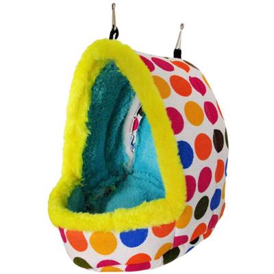 Hängende Vogelhängematte für den Winter, warm, für Papageien, Nest, Haus, Bett, Plüsch, Image