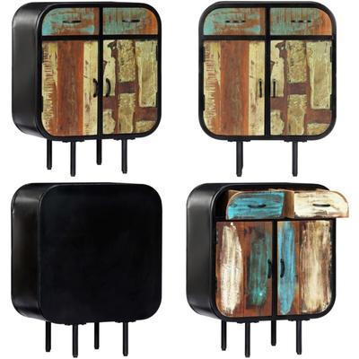 Vidaxl - Sideboard 60x30x75 cm Altholz Massiv - Vintage Stil - Industrielles Design - Sideboard Image