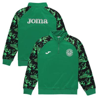 Hibernian Joma Spieler Trainingsoberteil - Grün - Kinder Image