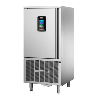 American Panel AP10BCF100-2 HURRiCHiLL 29 9/16" Floor Model Blast Chiller/Shock Freezer - 10 Pan Capacity, 208v/1ph, Stainless Steel