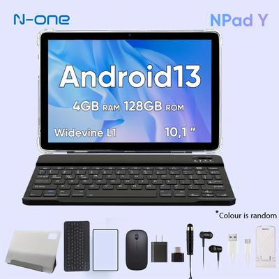 TEMU N-one Npad Y 10.1 Ips Rk3562 -cores 4gb+4gb 128gb Rom, 2mp+5mp, 6000mah Battery, 13 Tablet, Wifi6, 2 In 1 Tablets , , , , Otg, Earphone, Film