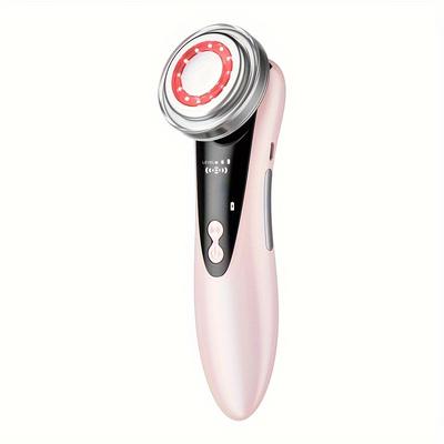 TEMU Swoson Usb Rechargeable Facial Massager - -free, 400mah Lithium Battery, Women's Skin Care & Beauty