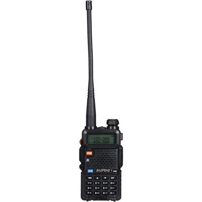 Baofeng BF-UV5R FM-Transceiver, Dualband-Handfunkgerät, 128 Kanäle, Amateurfunk, lange