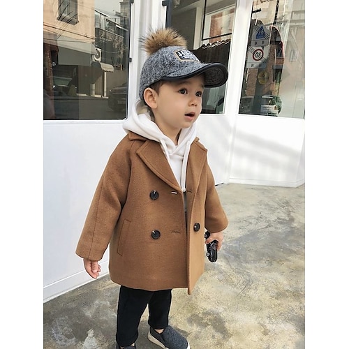Baby Jungen Jacke Kindermode Herbst Mäntel warme Herbst Winter Säuglingskleidung Kleinkind Kinder trägt 2 3 4 6 8y
