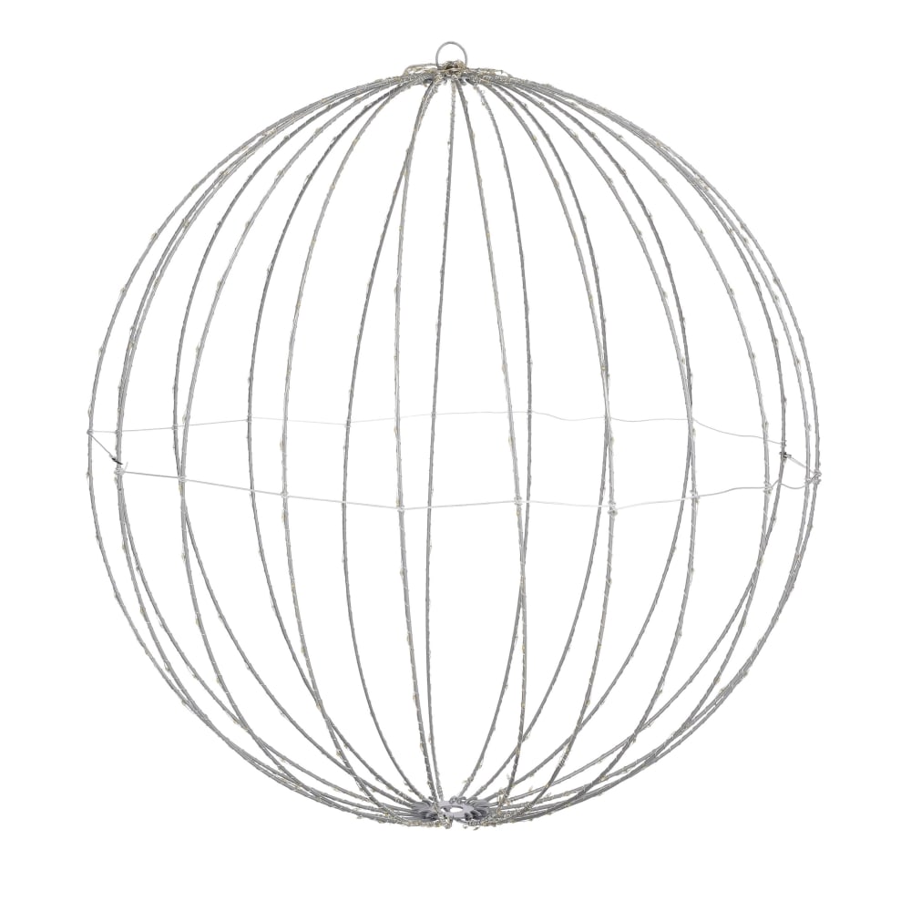 Boule de noël lumineuse 400 LED blanc classique D60