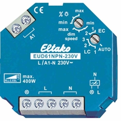 Eltako Dimmer, Drehknopf, 400W, universal, Einbauinstallation, Lichtwertspeicher Image