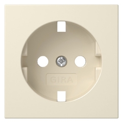 Gira Abdeckung Ersatzteil System 55 Cremeweiß glänzend Image