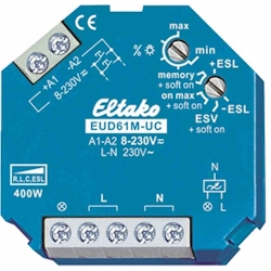 Eltako Dimmer, 400W, universal, Einbauinstallation, Lichtwertspeicher Image