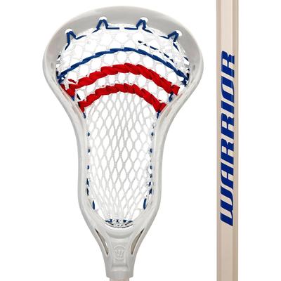 Warrior Burn Next Complete Lacrosse Stick Red/White/Blue