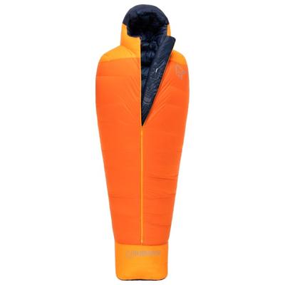 Norrøna - Falketind Down800 -18.5C Sleeping Bag 185 - Daunenschlafsack Gr Body Size: 175-195 cm Zip: Middle Pureed Pumpkin