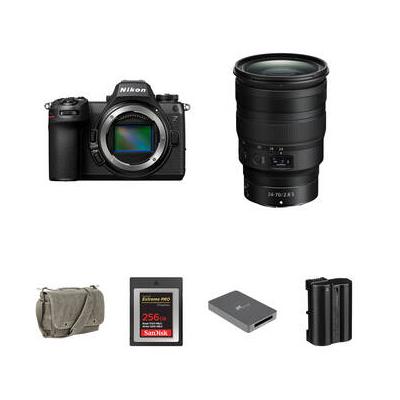 Nikon Z6 III Mirrorless Camera with 24-70mm f/2.8 Lens and Essentials+ Kit 1890