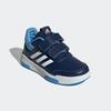 Klettschuh ADIDAS SPORTSWEAR "TENSAUR HOOK AND LOOP", Gr. 37, blau (dunkelblau, cloud weiß, blau burst), Synthetik, Textil, sportlich, Schuhe