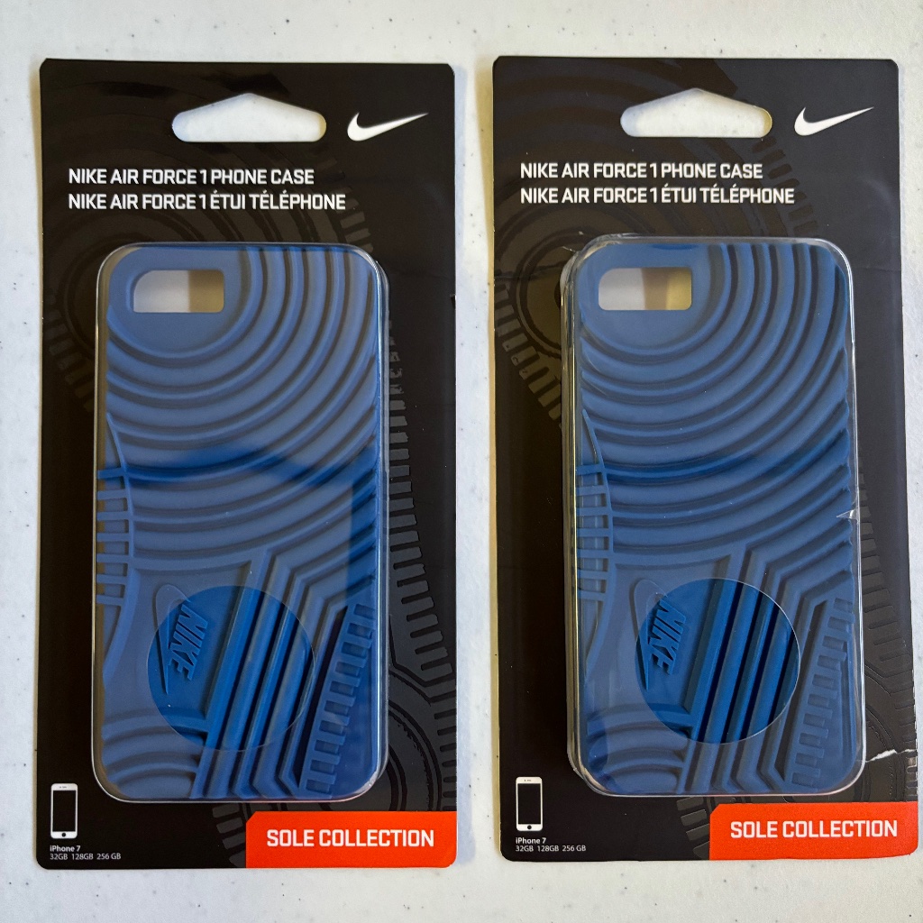 Nike Cell Phones & Accessories | 2 New Nike Air Force 1 Phone Cases For Iphone 7 | Color: Blue | Size: Os