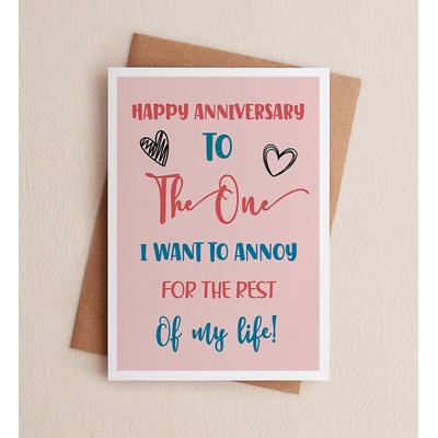 1-800-Flowers Everyday Gift Delivery I Want To Annoy Anniversary Greeting Card