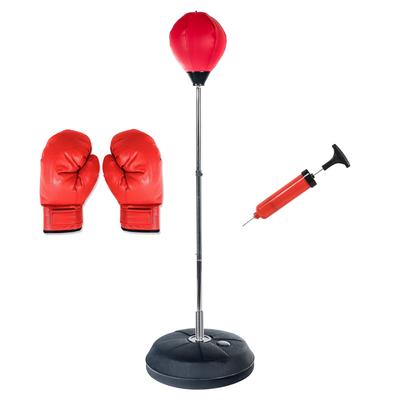 Trademark Innovations Punching Bag Stand with Gloves Included