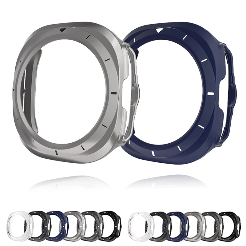 Schutzhülle für Samsung Galaxy Watch 7 Ultra, harte PC-Abdeckung, keine Bildschirmfolie für Galaxy Watch 7 Ultra 47 mm Stoßstangenzubehör Image