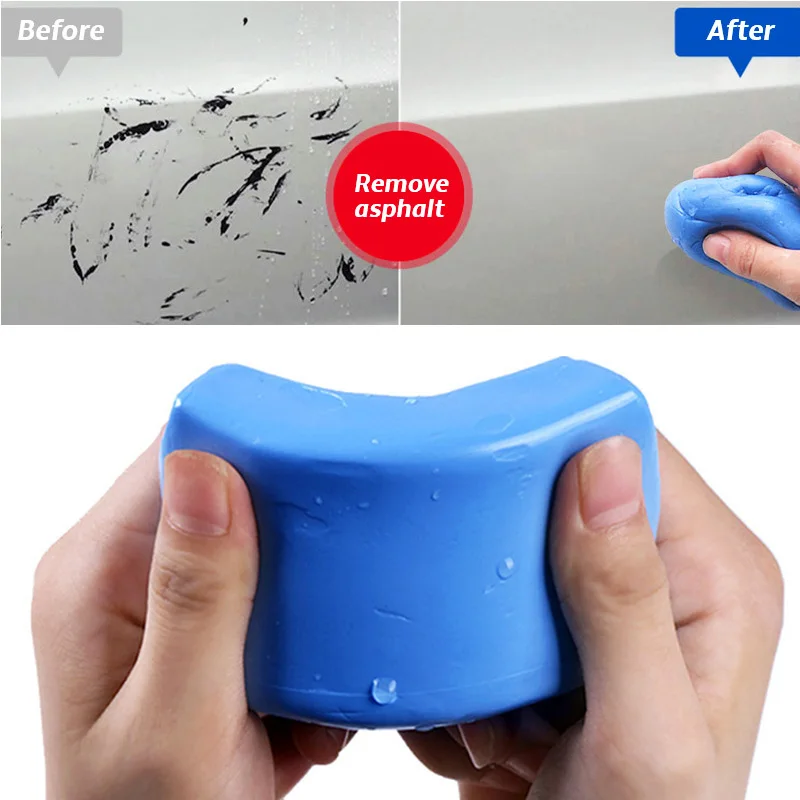 Ton Bar Auto Auto Reinigung Detail lierung sauber waschen Reiniger Schlamm Schlamm entfernen magische Ton Bar 100g Auto waschen Reinigung Zubehör Image