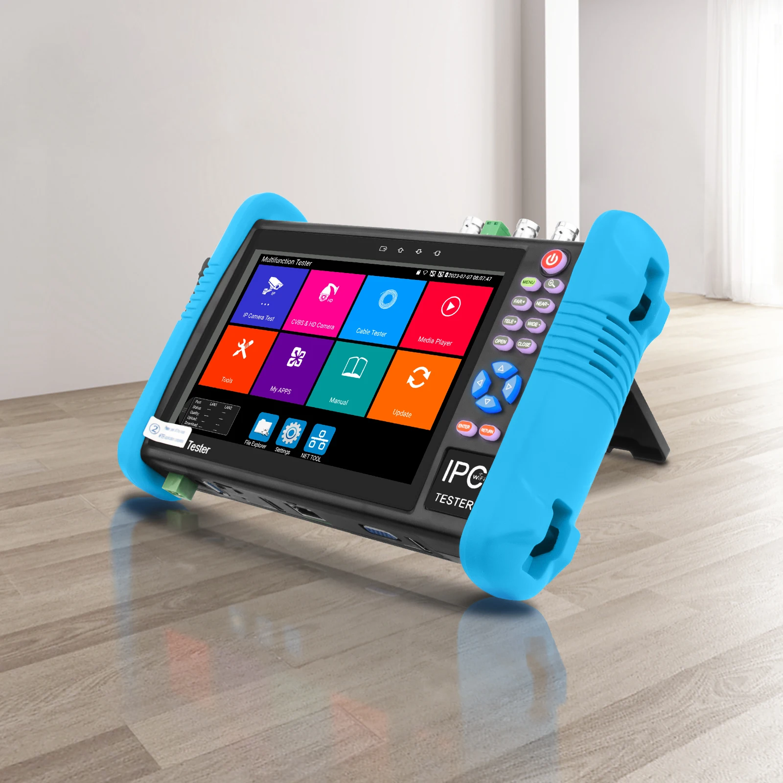 Noyafa cctv ipc tester NF-IPC716ADHS pro ip kamera für überwachungs kamera wifi monitor cftv hd ip test rj45 hdmi 4k kabel tester Image