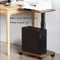 Tisch mit Rollen, höhenverstellbar über dem Bett, Nachttisch, mobiler Laptop-Tisch, Ständer, Schreibtisch, rollender Computerwagen für Zuhause, Sofa