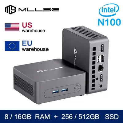 MLLSE G3 Mini-PC Alder Lake N100 Windows 11 Pro Intel 12. DDR4 8/16 GB RAM 256/512 GB ROM WiFi 5 BT4.2 Desktop-Computer Mini-PC