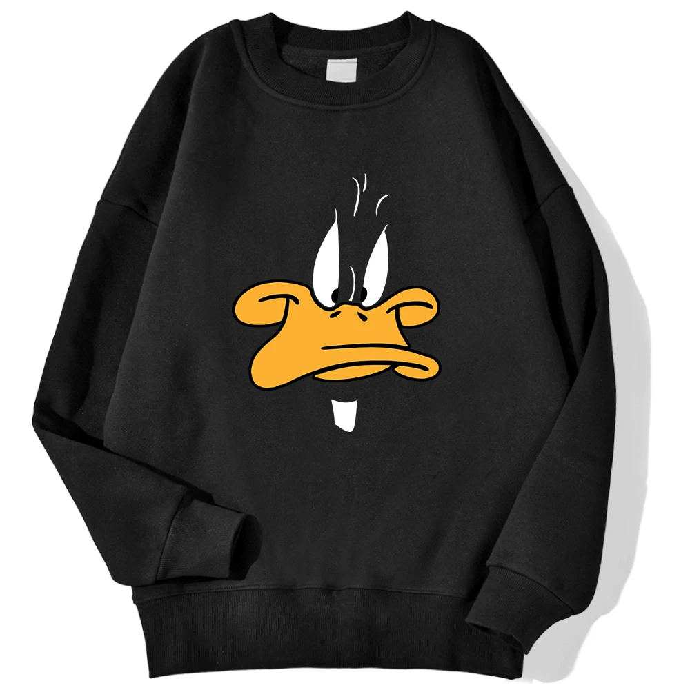 Cartoon Ente personal isierte Druck Mann Hoodies Hip Hop Herbst warme Hoodie lässige Mode Hoody Harajuku große Größe Unisex Pullover